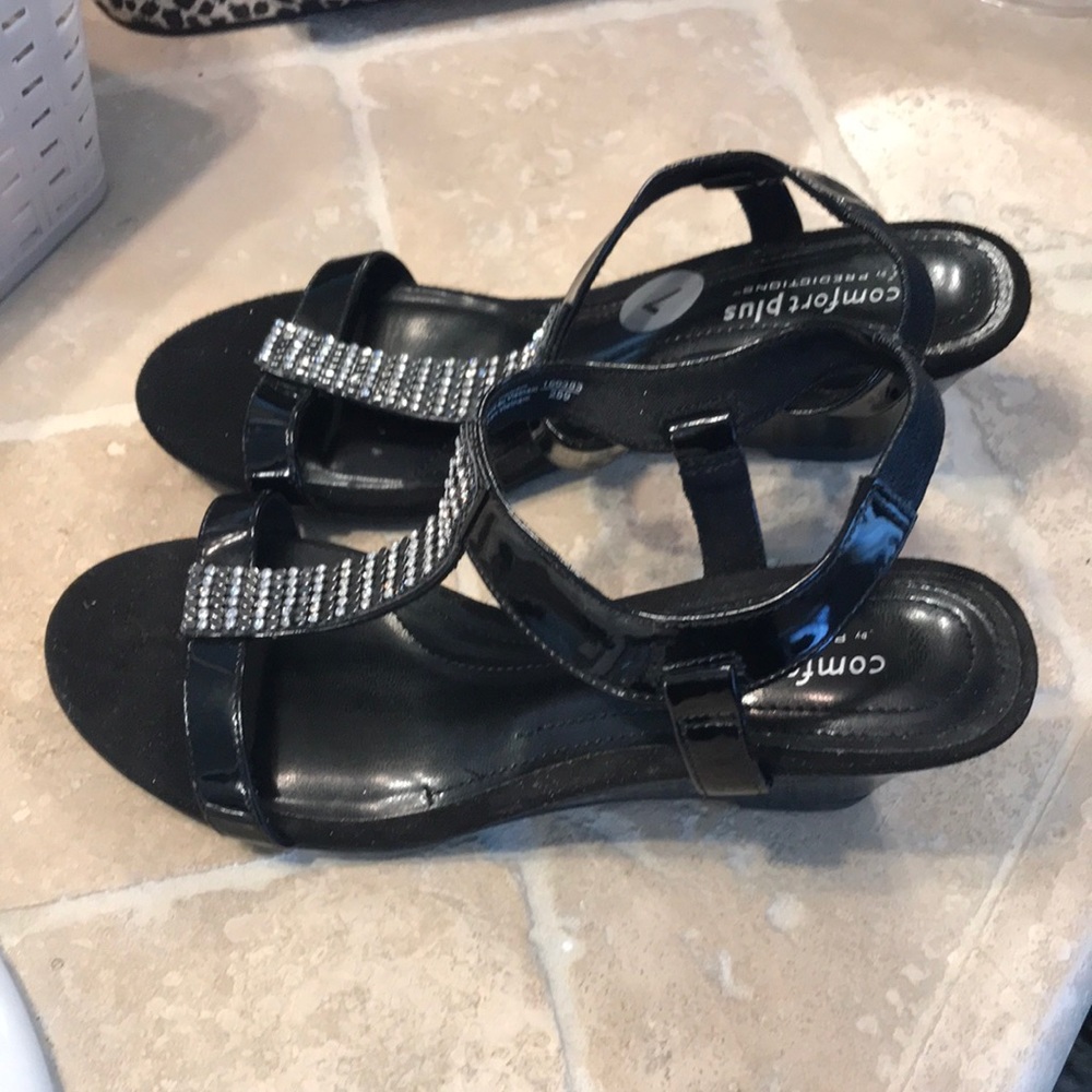 Comfort Plus by Predictions Wedge Sandals-7W